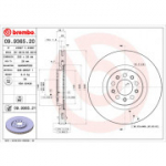 Piduriketas BREMBO 09.9365.21