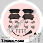 Piduriklotsi komplekt, ketaspidur ZIMMERMANN 23326.175.2