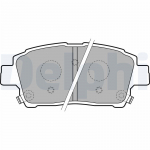 Piduriklotsi komplekt, ketaspidur DELPHI LP1742