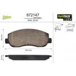 Piduriklotsi komplekt, ketaspidur VALEO 872147