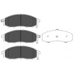 Piduriklotsi komplekt, ketaspidur KAVO PARTS KBP-6518