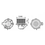 Elektrimootor, salongiventilaator AVA Clever Choice MS8647
