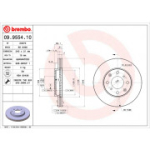 Piduriketas BREMBO 09.9554.10