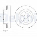 Piduriketas DELPHI BG4775C