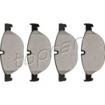 Piduriklotsi komplekt, ketaspidur TOPRAN 502 237