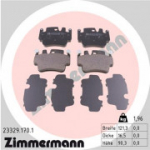 Piduriklotsi komplekt, ketaspidur ZIMMERMANN 23329.170.1
