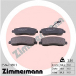 Piduriklotsi komplekt, ketaspidur ZIMMERMANN 25147.180.1