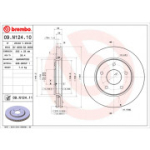 Piduriketas BREMBO 09.N124.11