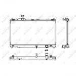 Radiaator, mootorijahutus NRF 53680