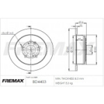 Piduriketas FREMAX BD-4403