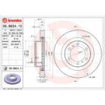 Piduriketas BREMBO 09.B634.11