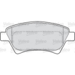 Piduriklotsi komplekt, ketaspidur VALEO 598526