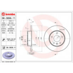Piduriketas BREMBO 08.C656.11