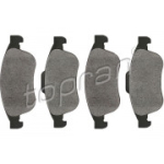 Piduriklotsi komplekt, ketaspidur TOPRAN 700 767