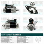 Starter HOFFER H5040051