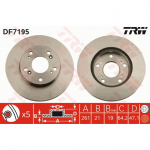 Piduriketas TRW DF7195