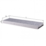 Filter, salongi&otilde;hk MAHLE ORIGINAL LAK 70