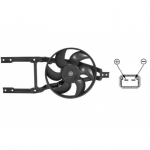 Ventilaator, mootorijahutus VAN WEZEL 1758746