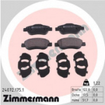 Piduriklotsi komplekt, ketaspidur ZIMMERMANN 24072.175.1
