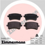 Piduriklotsi komplekt, ketaspidur ZIMMERMANN 24606.175.1