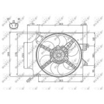 Ventilaator, mootorijahutus NRF 47748