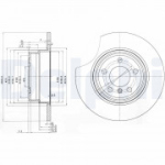 Piduriketas DELPHI BG3629