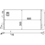 Kondensaator, kliimaseade MAHLE ORIGINAL AC 630 000S
