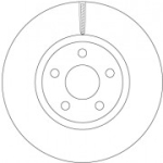 Piduriketas TRW DF6810S