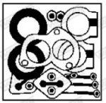 Montaažikomplekt, summuti WALKER 85926