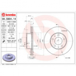 Piduriketas BREMBO 09.5904.14