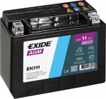 Aku EXIDE Start-Stop Auxiliary EK111 11Ah 150A