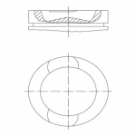 Kolvid MAHLE ORIGINAL 209 73 00