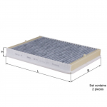 Filter, salongi&otilde;hk MAHLE ORIGINAL LAK 73/S