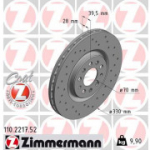 Piduriketas ZIMMERMANN 110.2217.52