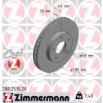Piduriketas ZIMMERMANN 200.2515.20