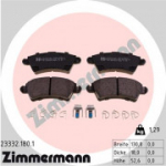 Piduriklotsi komplekt, ketaspidur ZIMMERMANN 23332.180.1