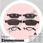 Piduriklotsi komplekt, ketaspidur ZIMMERMANN 25158.200.2