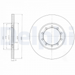 Piduriketas DELPHI BG4075