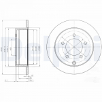 Piduriketas DELPHI BG4198