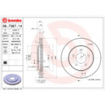 Piduriketas BREMBO 09.7367.14