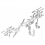 K&auml;rukonks STEINHOF STK036 KIA Sorento, Hyundai Santa Fe