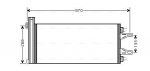 Kondensaator, kliimaseade AVA QUALITY COOLING CNA5248D