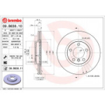 Piduriketas BREMBO 09.B638.11