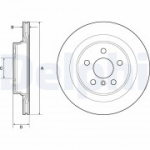 Piduriketas DELPHI BG4778C