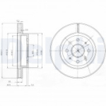 Piduriketas DELPHI BG4019