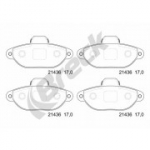 Piduriklotsi komplekt, ketaspidur BRECK 21436 00 702 00