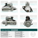 Starter HOFFER H5040069