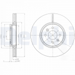 Piduriketas DELPHI BG3929