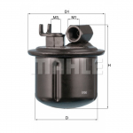 K&uuml;tusefilter MAHLE ORIGINAL KL 183