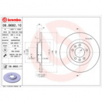 Piduriketas BREMBO 08.8682.11